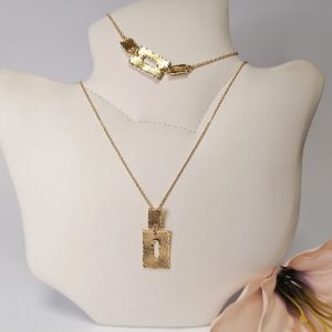 Extra Aranyozott ezüst lánc-karlánc szett