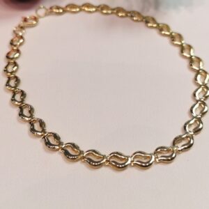 Arany hullámos karlánc