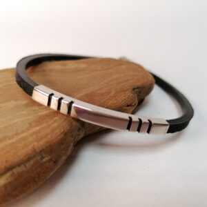 Férfi kaucsuk karkötő 1.