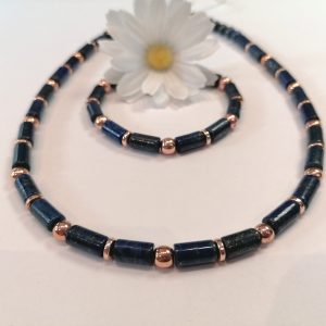 Extra lapis lazuli rozé szett